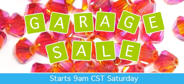 Bead Garage Sale at Jill Wiseman Designs