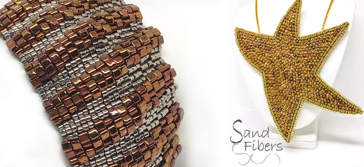 Sand Fibers - Carol Dean Sharpe - patterns now available from Jill Wiseman Designs