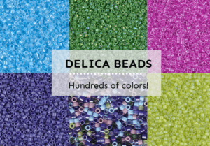 Shop for Delica Beads, choose from hundreds of colors!