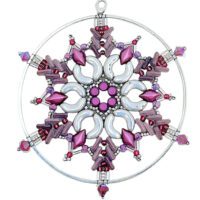 #7 Silver and Purple