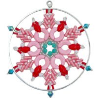 #9 Pink Red And Aqua Peppermint