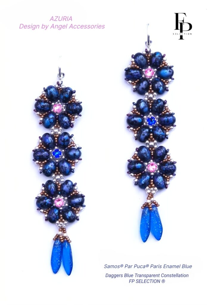 Azuria earrings par puca
